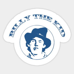 billy the kid Sticker